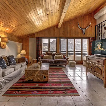 Penthouse Les Telecabines Apartamento La Tzoumaz