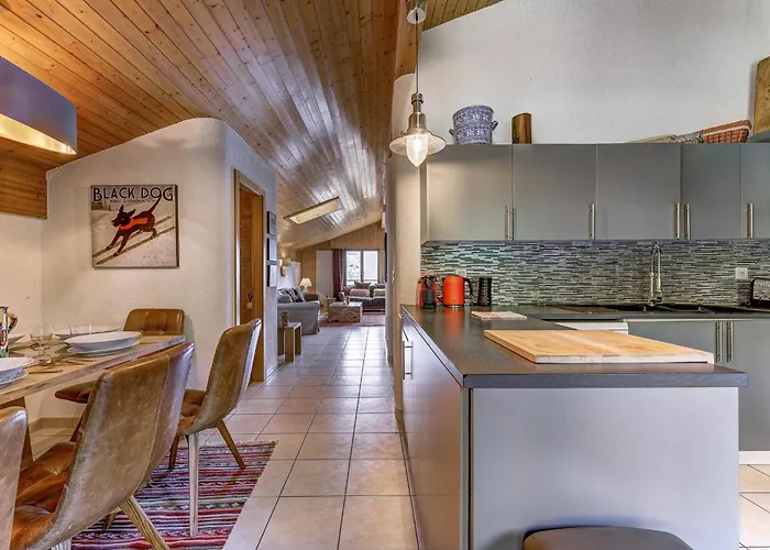 Penthouse Les Telecabines Appartement La Tzoumaz