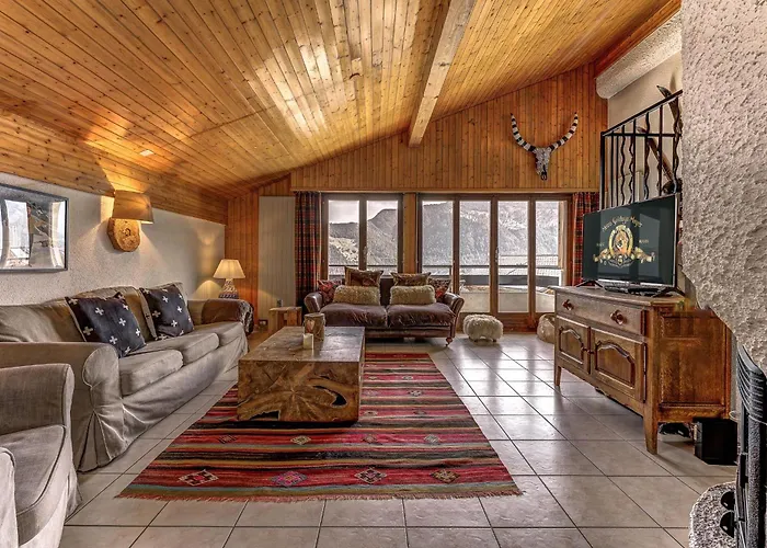 Penthouse Les Telecabines Appartement La Tzoumaz